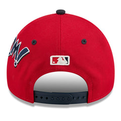 Los Angeles Angels New Era Youth 2025 MLB Diamond Hero Edition A-Frame 9FORTY Adjustable Hat - Red/Navy Hats