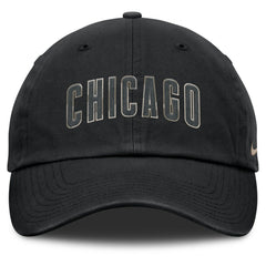 Chicago Cubs Nike Camo Pack Club Adjustable Hat - Black Hats