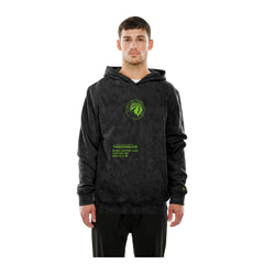 Minnesota Timberwolves Sport Night Mineral Wash Pullover Hoodie Black - New Era