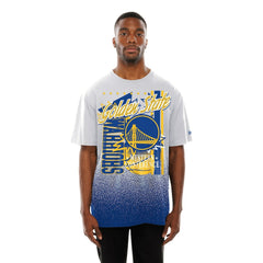 Golden State Warriors Injection Sport Classics T-Shirt White - New Era