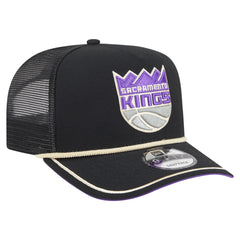 Sacramento Kings Vintage Team Rope A-Frame 9FIFTY Snapback Hat Black - New Era
