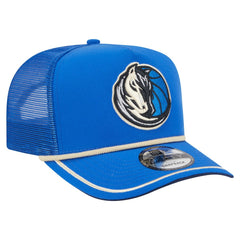 Dallas Mavericks Vintage Team Rope A-Frame 9FIFTY Snapback Hat Blue - New Era