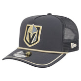 Vegas Golden Knights New Era Vintage Team Rope A-Frame 9FIFTY Snapback Hat - Gray | US 202620644