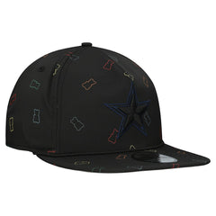 Dallas Cowboys New Era Gummy Golfer Snapback Hat - Black Hats