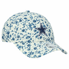 Dallas Cowboys New Era Women's Ditzy 9TWENTY Adjustable Hat - Cream Hats