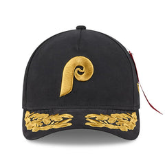 Philadelphia Phillies New Era x Alpha Industries A-Frame 9FORTY Adjustable Hat - Black Hats