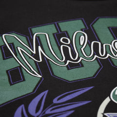 Milwaukee Bucks NBA x Michelob Ultra Rewind II T-Shirt Black - Mitchell & Ness