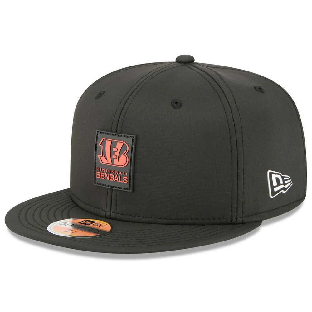 Cincinnati Bengals New Era 2025 Sideline 59FIFTY Fitted Hat - Black Hats