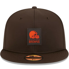 Cleveland Browns New Era 2025 Sideline 59FIFTY Fitted Hat - Brown Hats