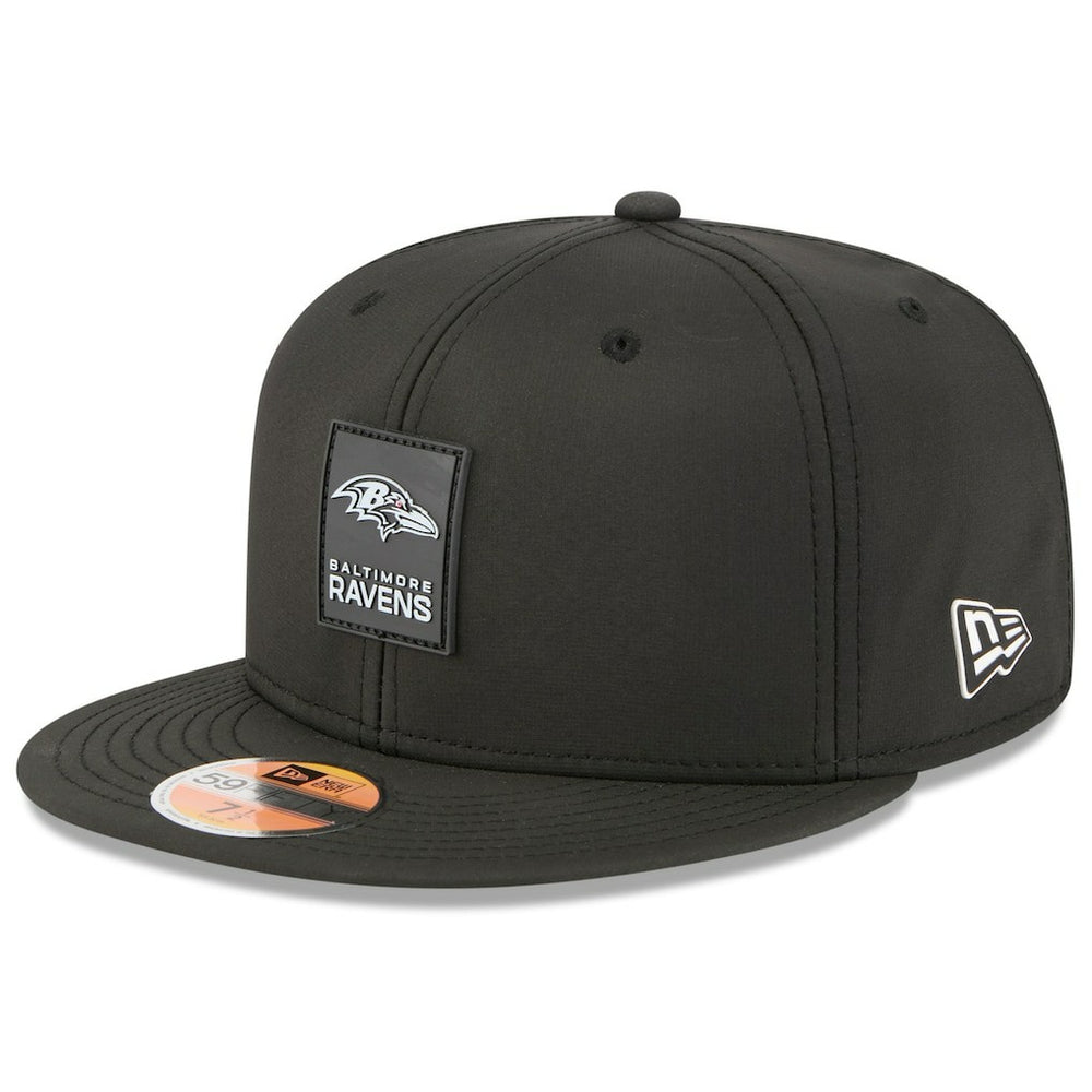 Baltimore Ravens New Era 2025 Sideline 59FIFTY Fitted Hat - Black Hats