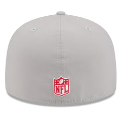 Arizona Cardinals New Era 2025 Sideline 59FIFTY Fitted Hat - Gray Hats