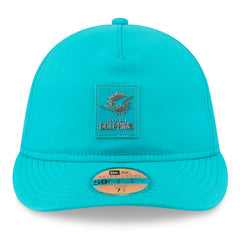 Miami Dolphins New Era 2025 Sideline Retro Crown 59FIFTY Fitted Hat - Aqua Hats