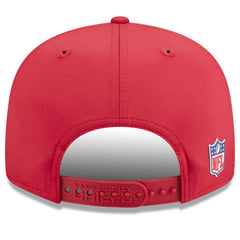 Kansas City Chiefs New Era 2025 Sideline Split Panel 9FIFTY Snapback Hat - Red Hats