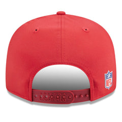 Arizona Cardinals New Era 2025 Sideline Split Panel 9FIFTY Snapback Hat - Cardinal Hats