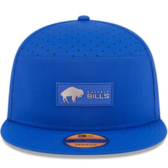 Buffalo Bills New Era 2025 Sideline Throwback Split Panel 9FIFTY Snapback Hat - Royal Hats