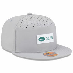 New York Jets New Era 2025 Sideline Split Panel 9FIFTY Snapback Hat - Gray Hats
