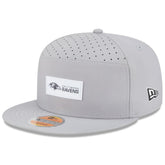 Baltimore Ravens New Era 2025 Sideline Split Panel 9FIFTY Snapback Hat - Gray Hats