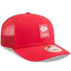 Kansas City Chiefs New Era 2025 Sideline 9SEVENTY Trucker Adjustable Hat - Red Hats