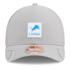 Detroit Lions New Era 2025 Sideline M-Crown 9FORTY Adjustable Hat - Gray Hats