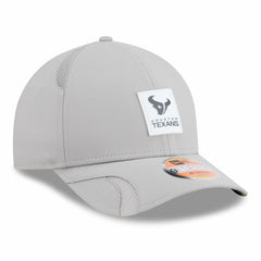 Houston Texans New Era 2025 Sideline M-Crown 9FORTY Adjustable Hat - Gray Hats