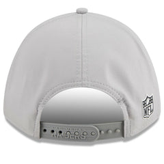 Las Vegas Raiders New Era 2025 Sideline M-Crown 9FORTY Adjustable Hat - Gray Hats