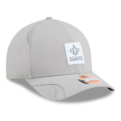 New Orleans Saints New Era 2025 Sideline M-Crown 9FORTY Adjustable Hat - Gray Hats
