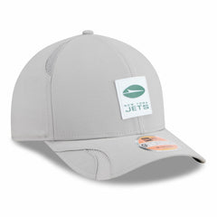 New York Jets New Era 2025 Sideline M-Crown 9FORTY Adjustable Hat - Gray Hats