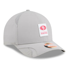 San Francisco 49ers New Era 2025 Sideline M-Crown 9FORTY Adjustable Hat - Gray Hats