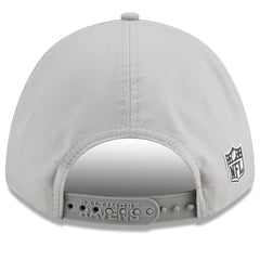 Baltimore Ravens New Era 2025 Sideline M-Crown 9FORTY Adjustable Hat - Gray Hats