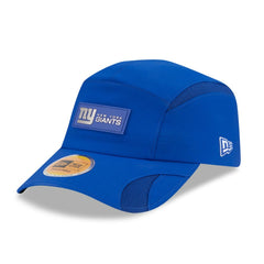 New York Giants New Era 2025 Sideline Runner Adjustable Hat - Royal Hats
