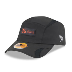 Cincinnati Bengals New Era 2025 Sideline Runner Adjustable Hat - Black Hats