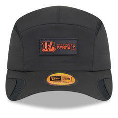 Cincinnati Bengals New Era 2025 Sideline Runner Adjustable Hat - Black Hats