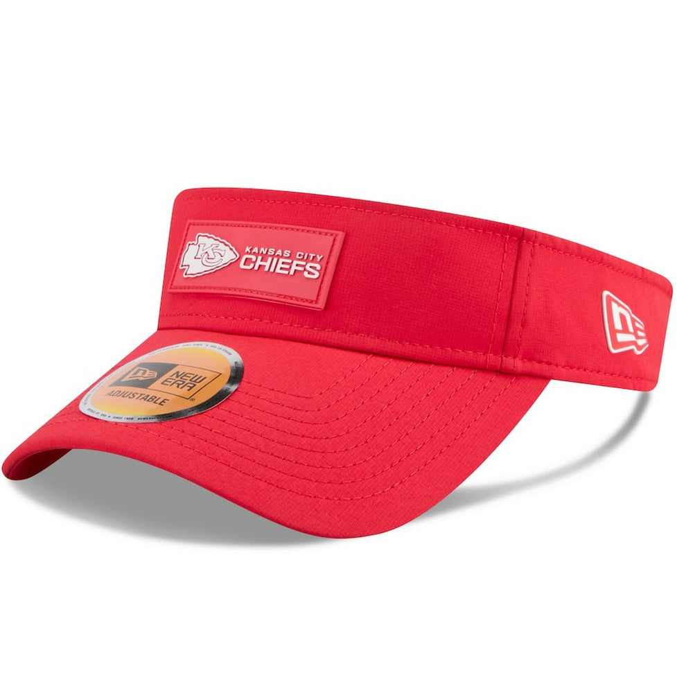 Kansas City Chiefs New Era 2025 Sideline Visor - Red