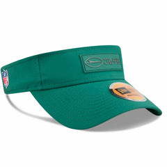 New York Jets New Era 2025 Sideline Visor - Green