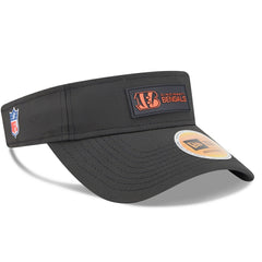 Cincinnati Bengals New Era 2025 Sideline Visor - Black