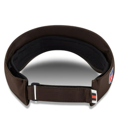 Cleveland Browns New Era 2025 Sideline Visor - Brown