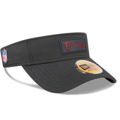 Atlanta Falcons New Era 2025 Sideline Visor - Black