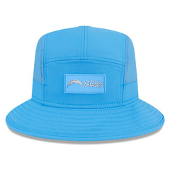 Los Angeles Chargers New Era 2025 Sideline Bucket Hat - Powder Blue Hats