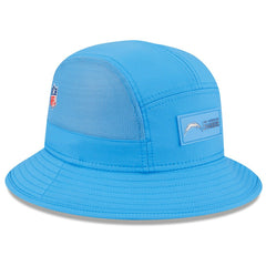Los Angeles Chargers New Era 2025 Sideline Bucket Hat - Powder Blue Hats