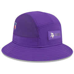 Minnesota Vikings New Era 2025 Sideline Bucket Hat - Purple Hats