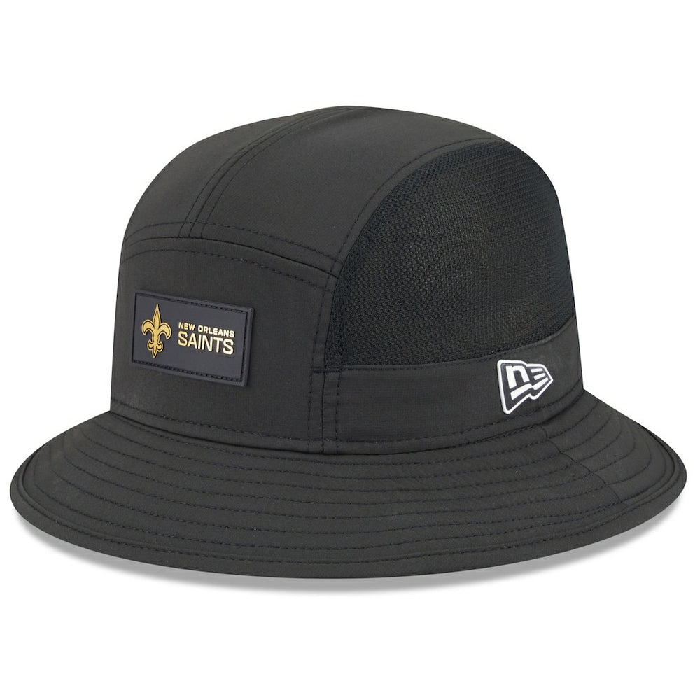 New Orleans Saints New Era 2025 Sideline Bucket Hat - Black Hats