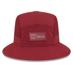 Washington Commanders New Era 2025 Sideline Bucket Hat - Burgundy Hats