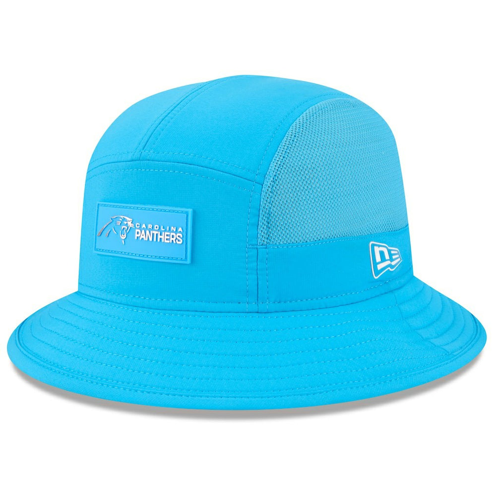 Carolina Panthers New Era 2025 Sideline Bucket Hat - Blue Hats