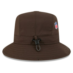 Cleveland Browns New Era 2025 Sideline Bucket Hat - Brown Hats