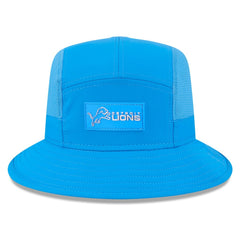 Detroit Lions New Era 2025 Sideline Bucket Hat - Blue Hats