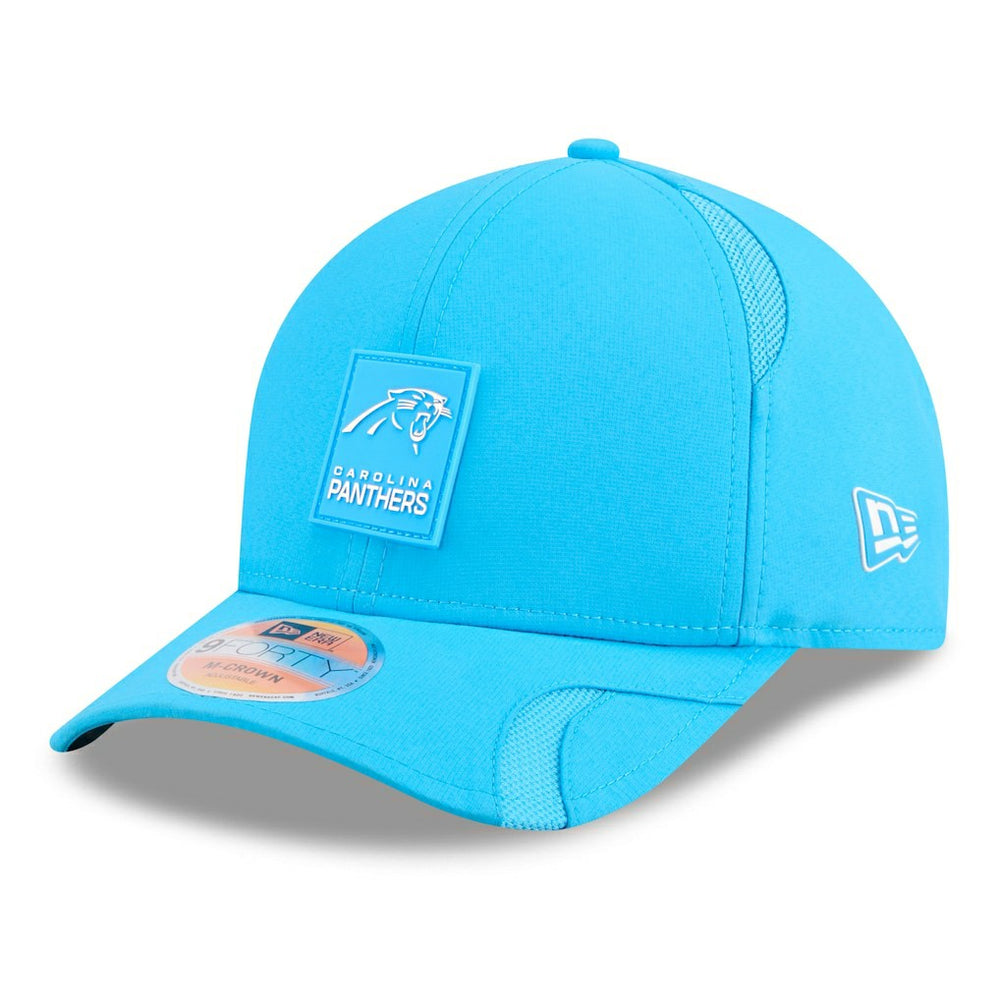Carolina Panthers New Era Youth 2025 Sideline 9FORTY Adjustable Hat - Blue Hats