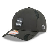 Baltimore Ravens New Era Youth 2025 Sideline 9FORTY Adjustable Hat - Black Hats