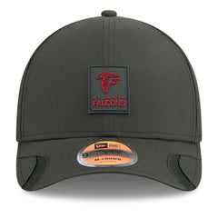 Atlanta Falcons New Era Youth 2025 Sideline 9FORTY Adjustable Hat - Black Hats