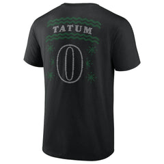 Jayson Tatum Boston Celtics Ugly Sweater Name & Number T-Shirt Black outlet