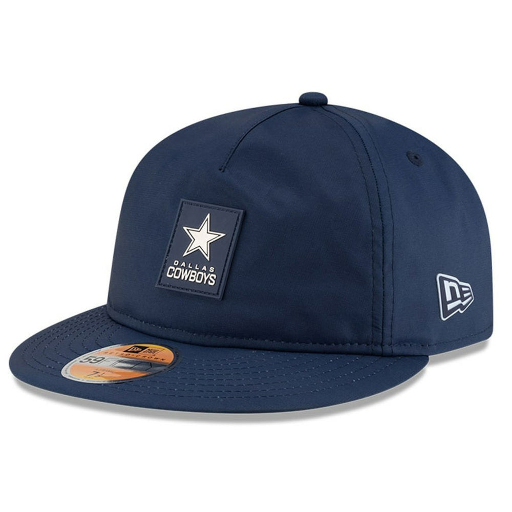 Dallas Cowboys New Era 2025 Sideline Retro Crown 59FIFTY Fitted Hat - Navy Hats